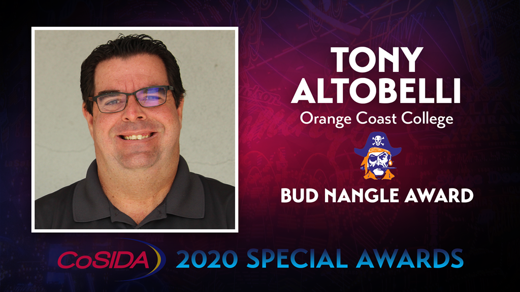 2020 Special Awards Salute: Tony Altobelli (Orange Coast), Bud Nangle Award